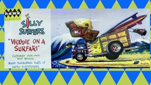 WEIRD-OHS SURFERS WOODIE ON SURFARI