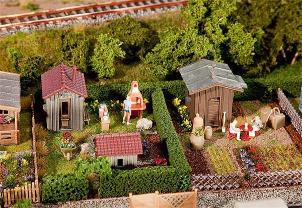 Faller 180494 1/87 Ölçek, Bahçe Kulübesi, 2 Adet, Plastik Model Kiti