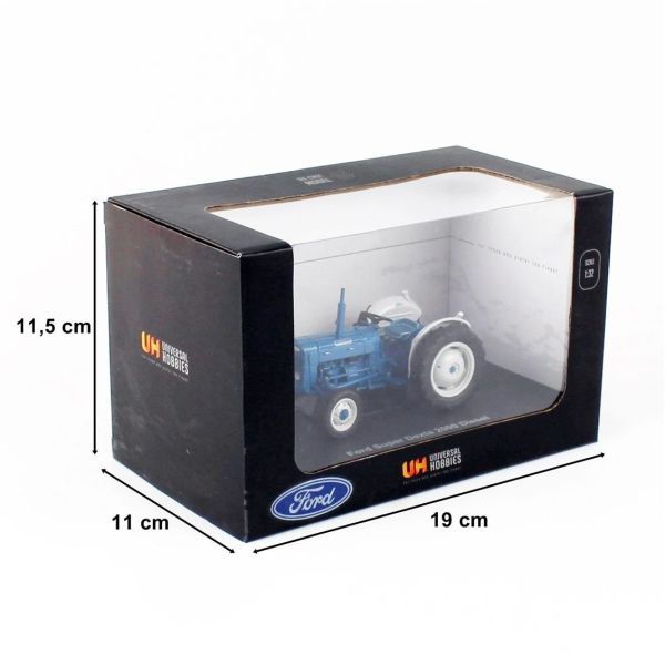 Universal Hobbies UH6275 1/32 Ölçek, Ford Super Dexta Diesel 2000 Traktör, Sergilemeye Hazır Metal İş Makinası Modeli