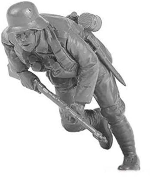 Meng HS-010 1/35 Ölçek, Alman İmparatorluk Askerleri, 4 Adet, Plastik Figür Model Kiti