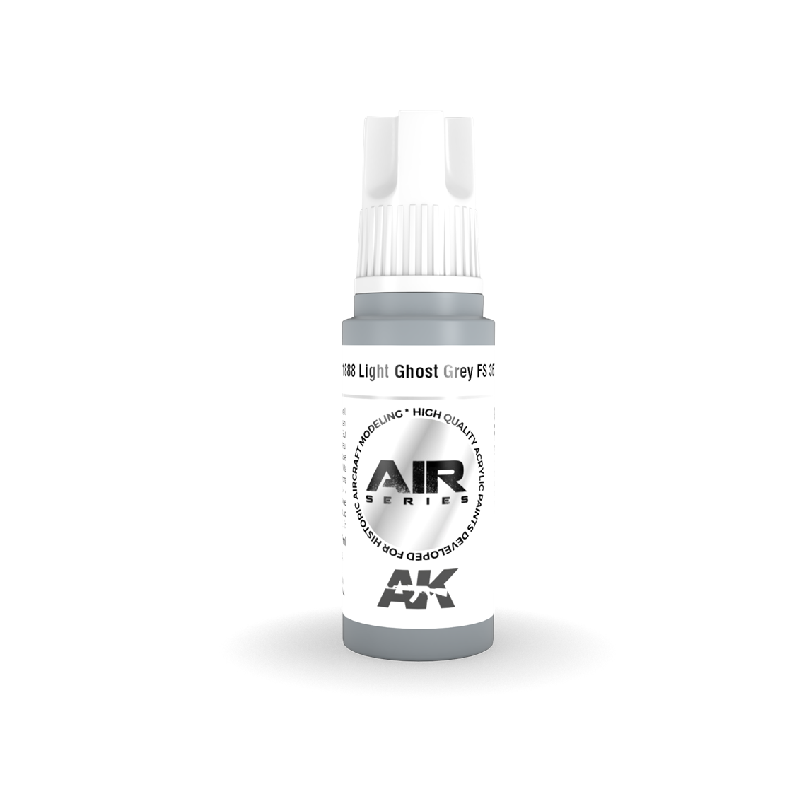 AK 11888 17 ml. Light Ghost Grey FS 36375, Aircraft Serisi 3GEN Akrilik Model Boyası