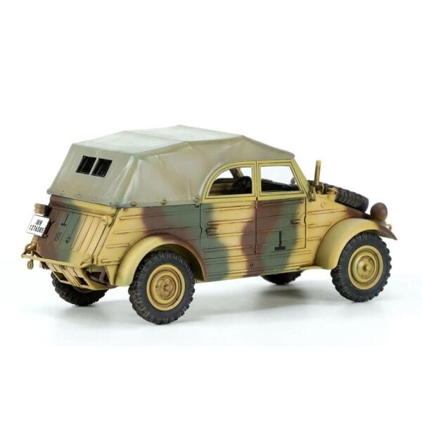 1/35 German Pkw.K1 Kübelwagen Type 82 (Eastern Front), Plastik Model Kiti