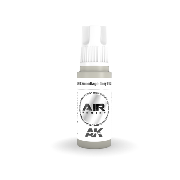 AK 11890 17 ml. Camouflage Grey FS 36622, Aircraft Serisi 3GEN Akrilik Model Boyası