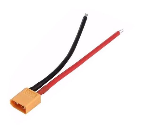 XT-60 Kablolu Erkek Konnektör (14AWG 10cm) XT60