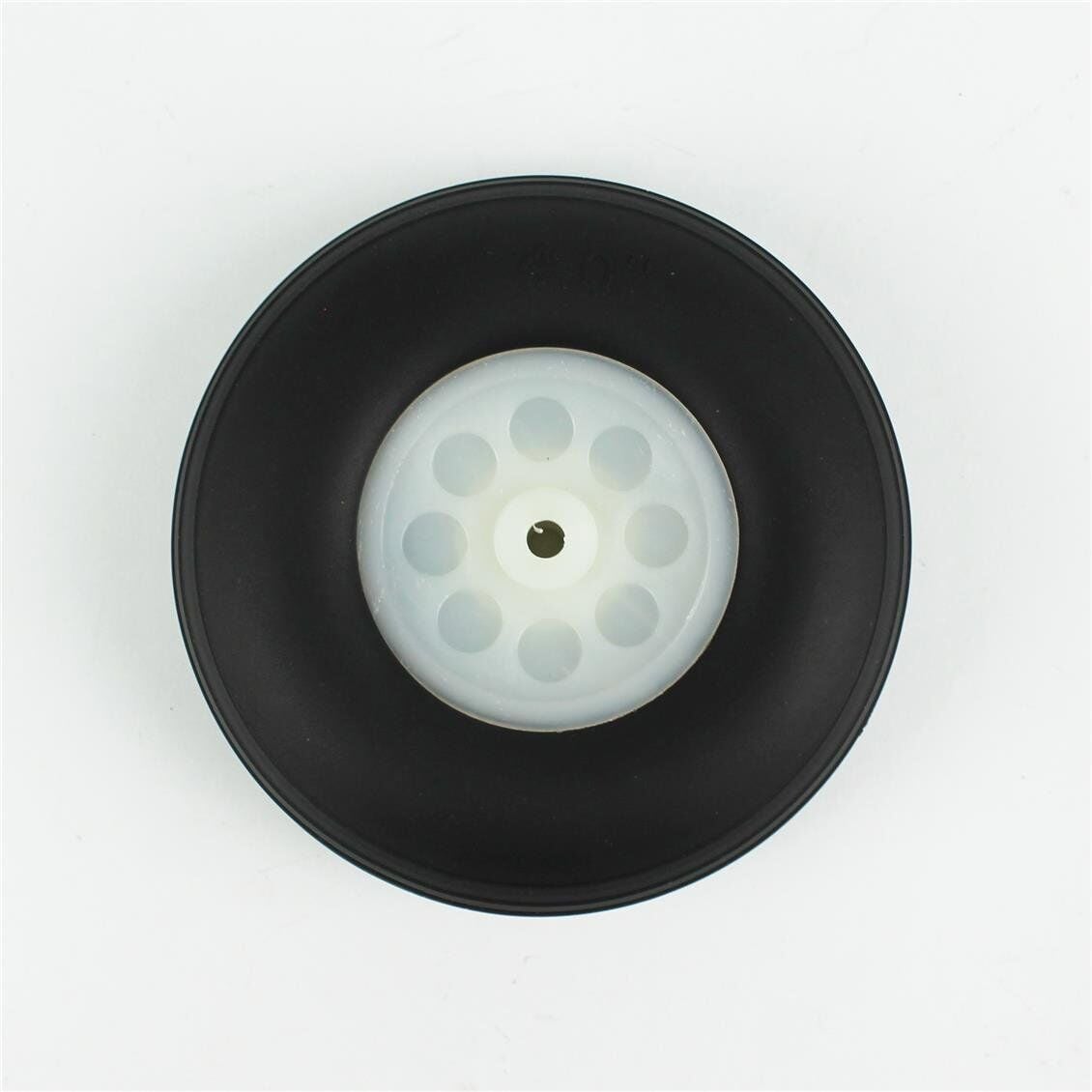 Haoye HY006-03314 PU Lastikli, Plastik Jantlı Tekerlek, (4'') 100mm.× Göbek 5mm.× Genişlik 35mm., 64 gr.