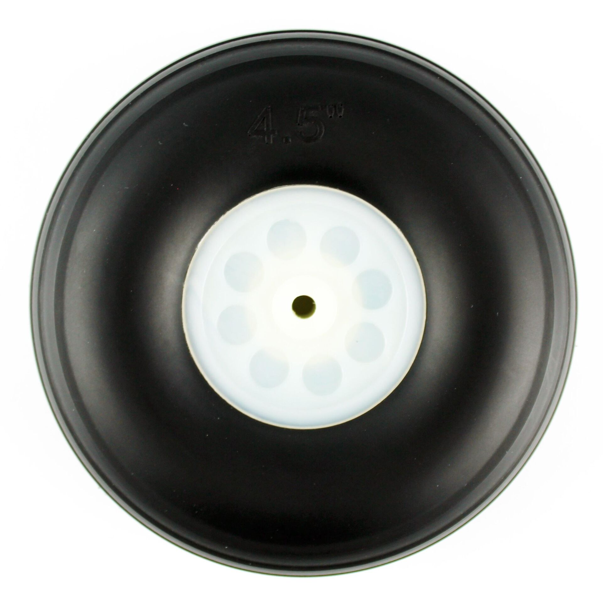 Haoye HY006-03315 PU Lastikli, Plastik Jantlı Tekerlek, (4.5'') 115mm.× Göbek 5mm.× Genişlik 41mm., 80 gr.