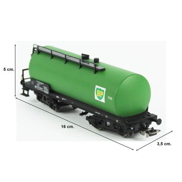 Piko (Classic) 24518 1/87 Ölçek, BP Tanklı, FS 4.Dönem, Model Tren Yük Vagonu
