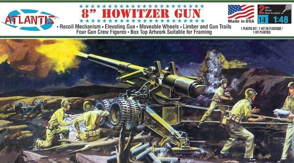 1/48 8'' US ARMY HOWITZER