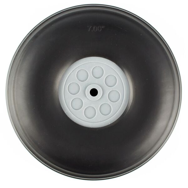 Haoye HY006-03318 PU Lastikli, Plastik Jantlı Tekerlek, (7'') 180mm.× Göbek 8mm.× Genişlik 57mm., 300 gr.