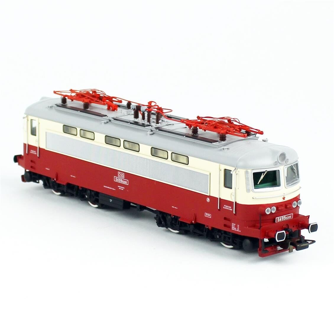 Piko (Expert) 97400 1/87 Ölçek, BR S499.02, DSS PluX22 Soketli, CSD 4.Dönem, Model Tren Elektrikli Lokomotifi