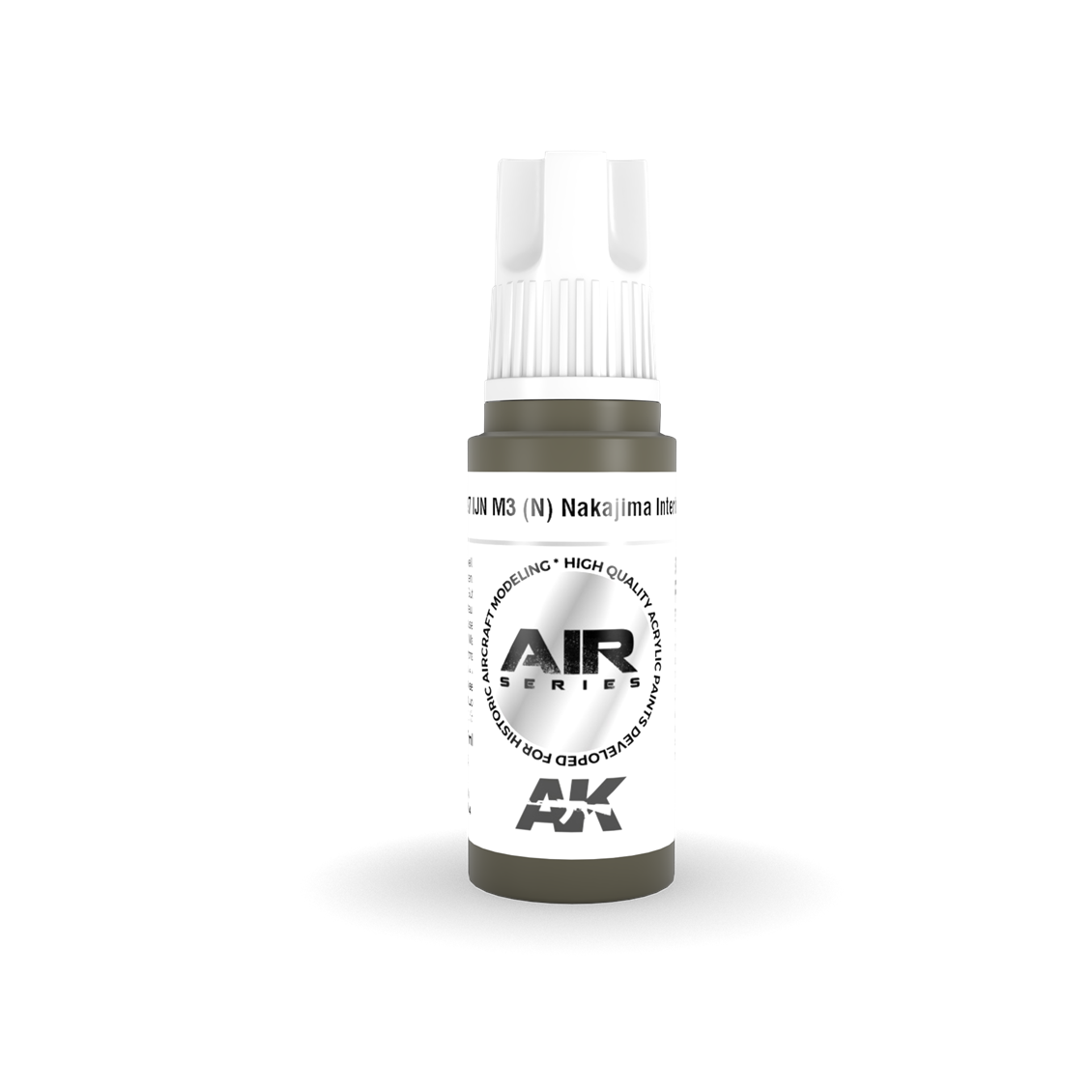 AK 11897 17 ml. IJN M3 (N) Nakajima Interior Green, Aircraft Serisi 3GEN Akrilik Model Boyası