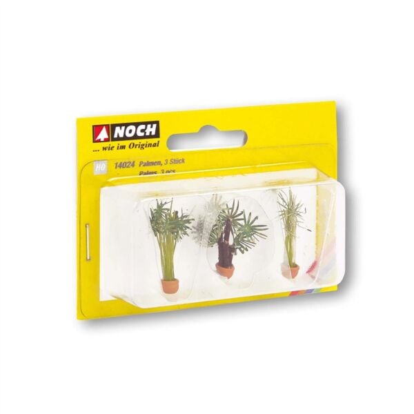 Noch 14024 Palmiye Çiçekleri, 3 Adet, Diorama Malzemesi