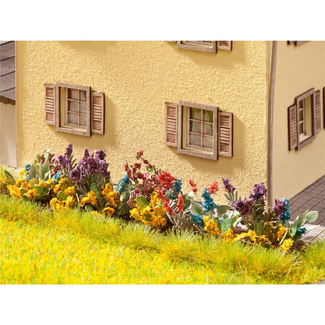 Noch 14050 Karışık Bahçe Çiçekleri, 17 Adet, Diorama Malzemesi