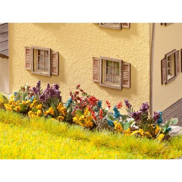 Noch 14050 Karışık Bahçe Çiçekleri, 17 Adet, Diorama Malzemesi