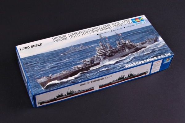 1/700 USS Pittsbugh CA-72 1944