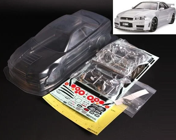 1/10 Nismo R34 GT-R Z Tune Kaportası