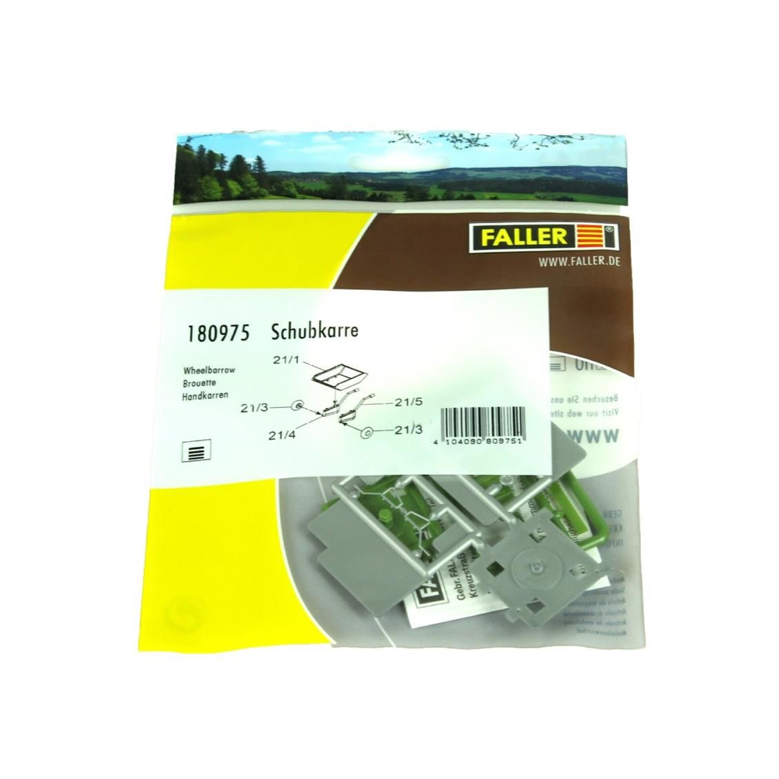 Faller 180975 1/87 Ölçek, El Arabası, Plastik Model Kiti