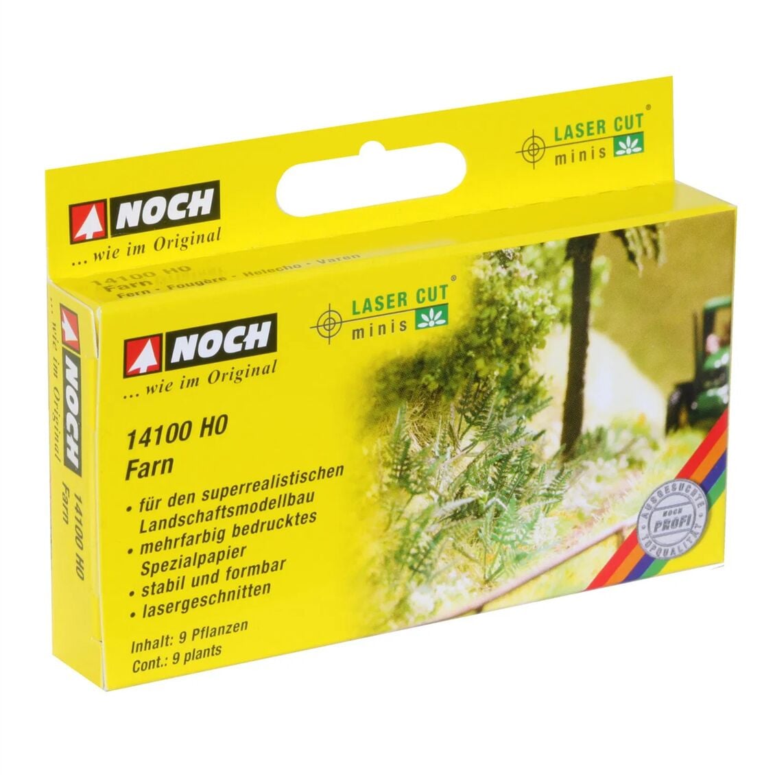 Noch 14100 Eğrelti Otu, 9 Adet, Diorama Malzemesi