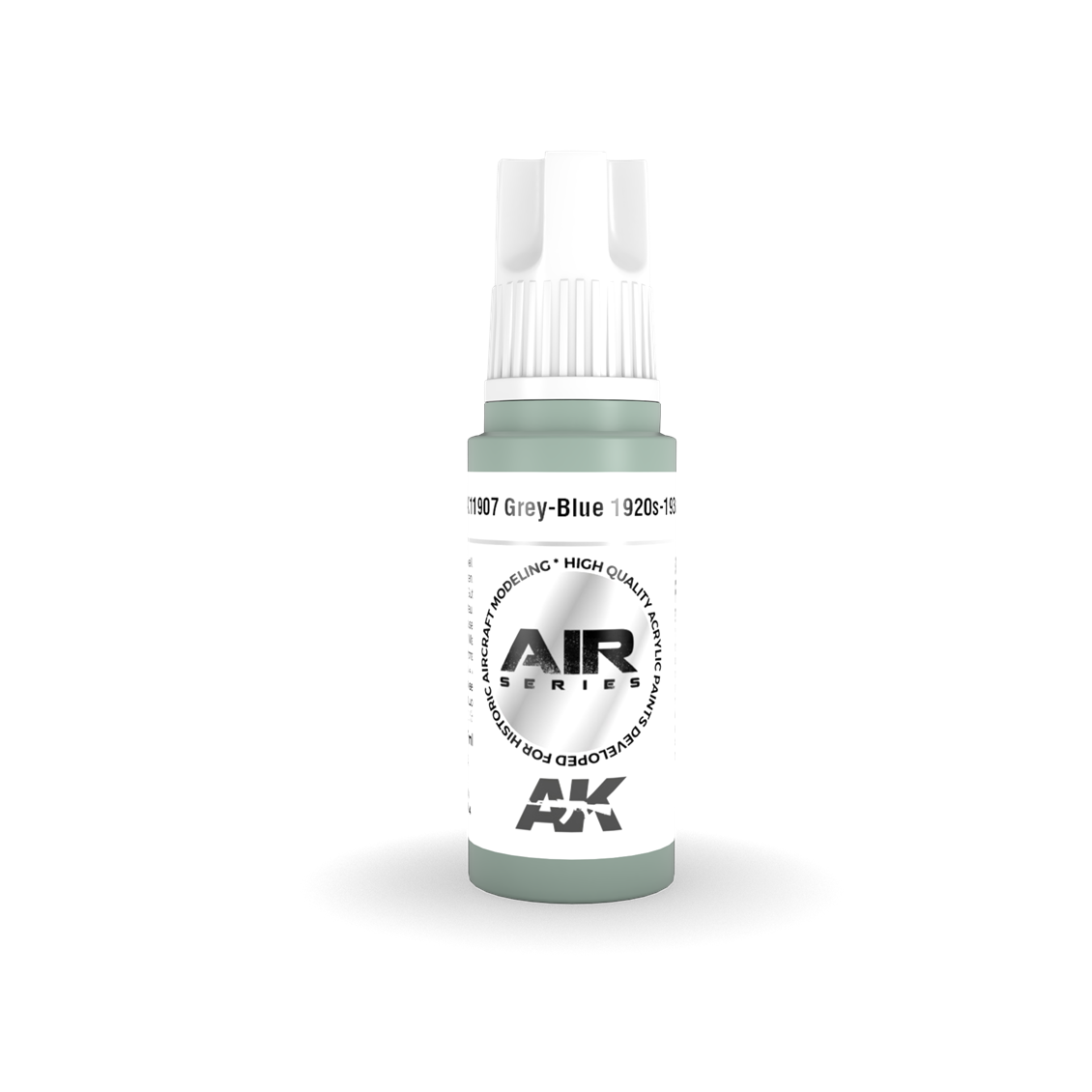 AK 11907 17 ml. Grey-Blue 1920s-1930s, Aircraft Serisi 3GEN Akrilik Model Boyası