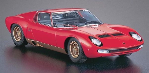 Hasegawa HC13 21213 1/24 Ölçek, Lamborghini Miura SV, Otomobil, Plastik Model kiti