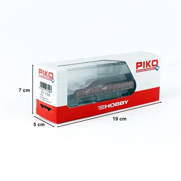 Piko 97156 1/87 Ölçek, FS IV, Alçak Kenarlı, Açık Tip, Model Tren Yük Vagonu