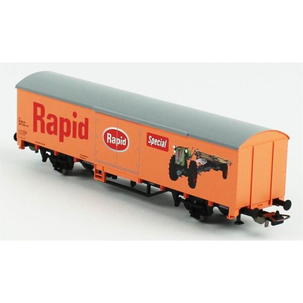Piko (Hobby) 27707 1/87 Ölçek, Rapid Kapalı Kasa, SBB 3.Dönem, Model Tren Yük Vagonu