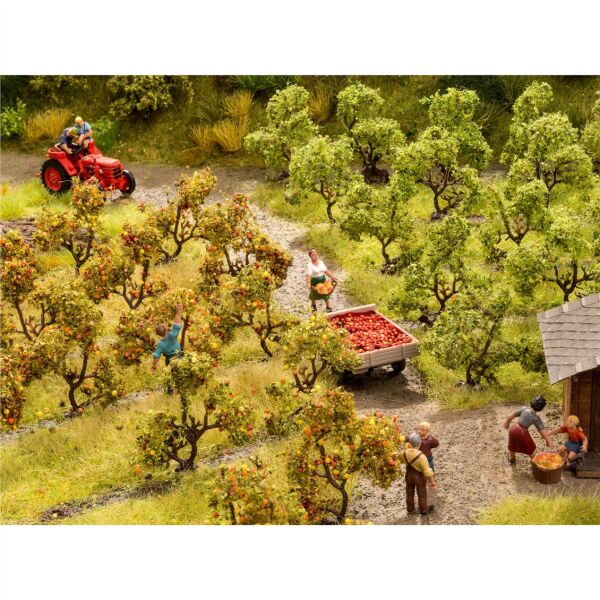 Noch 21537 Bodur Elma Ağaçları, 24 Adet, 2 cm., Diorama Malzemesi