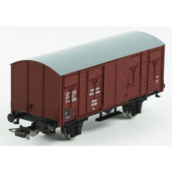 Piko (Hobby) 27708 1/87 Ölçek, Kapalı Kasa, KPEV 1.Dönem, Model Tren Yük Vagonu