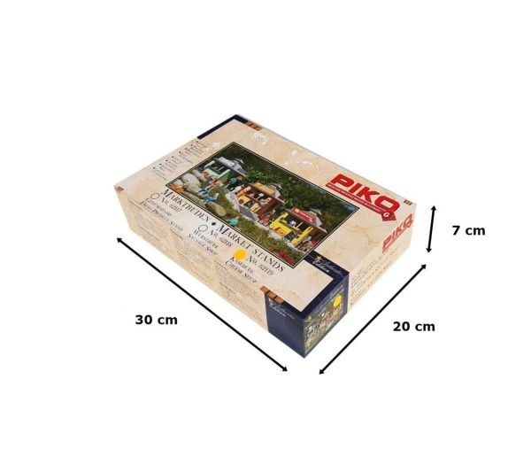 Piko 62119 1/22,5 Ölçek, Peynir Satış Büfesi, Plastik Model Kiti