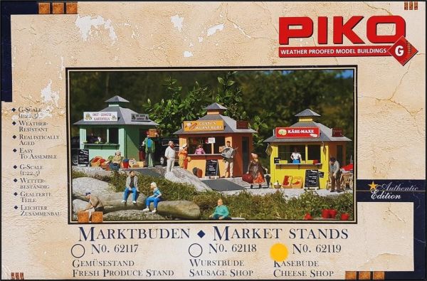 Piko 62119 1/22,5 Ölçek, Peynir Satış Büfesi, Plastik Model Kiti