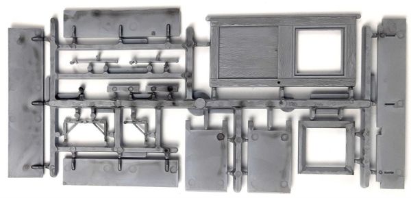 Piko 62119 1/22,5 Ölçek, Peynir Satış Büfesi, Plastik Model Kiti