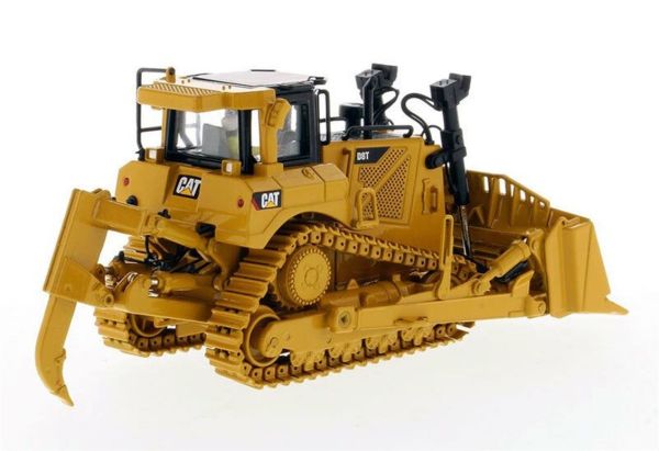 Diecast Masters 85566 1/50 Ölçek, Cat D8T Dozer ( 8u Bıçaklı ), Sergilemeye Hazır Metal İş Makinası Modeli