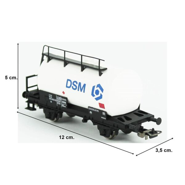 Piko (Hobby) 27713 1/87 Ölçek, DSM Tanklı, NS 4.Dönem, Model Tren Yük Vagonu