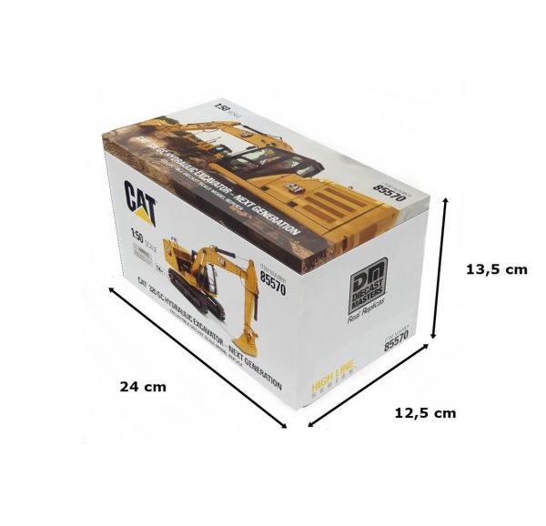 Diecast Masters 85570 1/50 Ölçek, Cat 320 GC Ekskavatör, Sergilemeye Hazır Metal İş Makinası Modeli