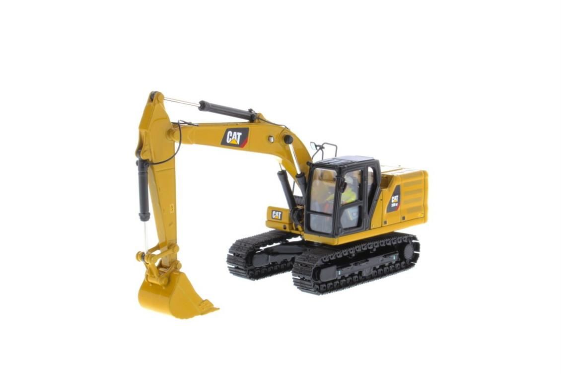 Diecast Masters 85570 1/50 Ölçek, Cat 320 GC Ekskavatör, Sergilemeye Hazır Metal İş Makinası Modeli