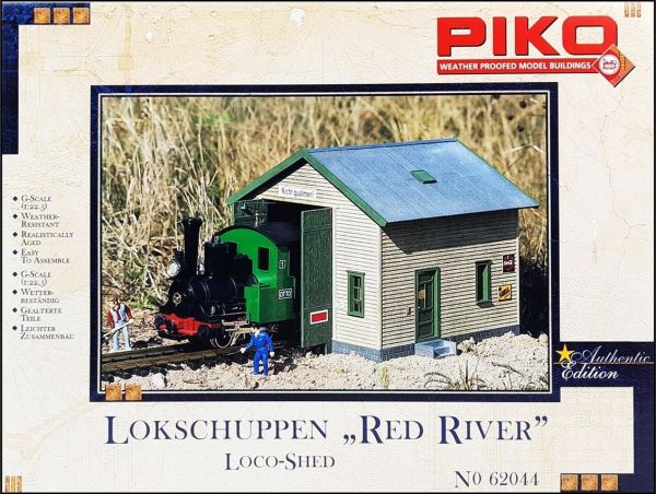 Piko 62044 1/22,5 Ölçek, Lokomotif Barakası, Plastik Model Kiti