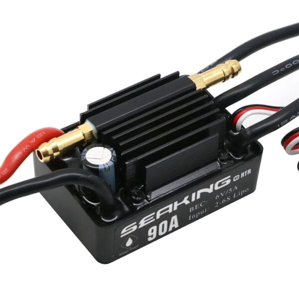 Seaking V3 90A Tekne ESC Su Soğutmalı 2S-6S
