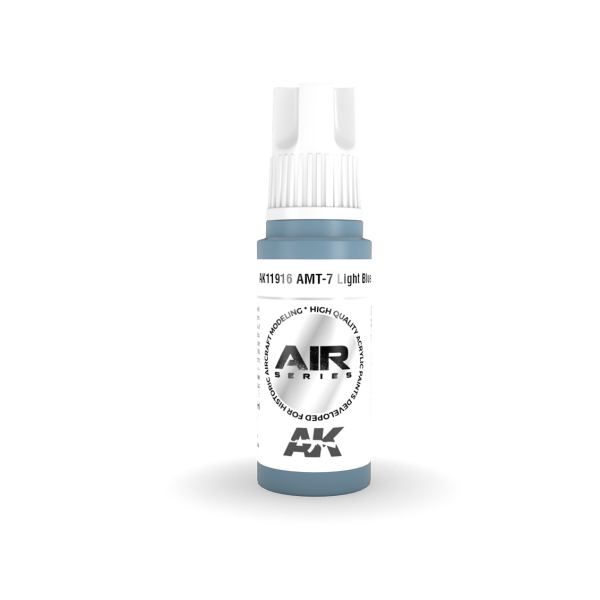 AK 11916 17 ml. AMT-7 Light Blue, Aircraft Serisi 3GEN Akrilik Model Boyası