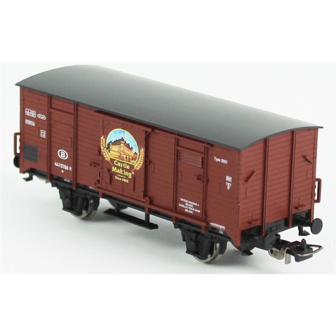 Piko (Hobby) 27716 1/87 Ölçek, Melas Malzemesi Taşıyan, SNCB 3.Dönem, Model Tren Yük Vagonu