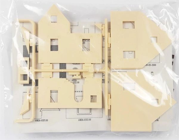 Piko 61925 1/87 Ölçek, Kırsal Binalar Seti, 5 Adet, Plastik Model Kiti