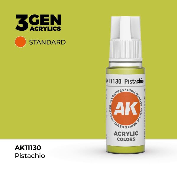 AK 11130 17 ml. Pistachio, 3GEN Akrilik Model Boyası
