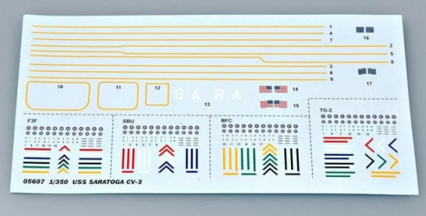 1/350 USS Saratoga CV-3