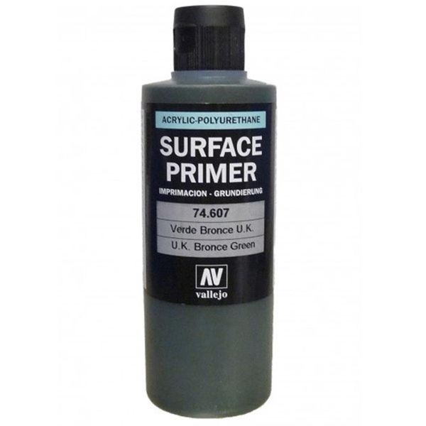 Vallejo 74607 200 ml. U.K. Bronze Green, Astar Model Boyası