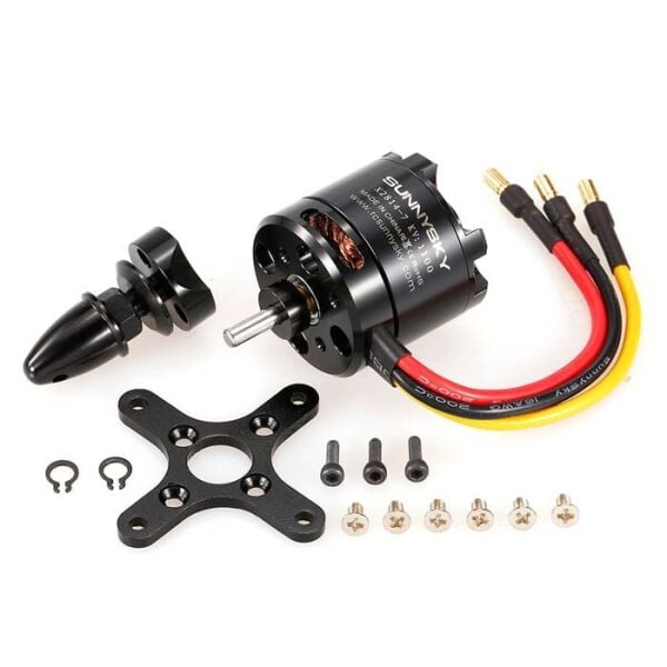 X2814-1100KV 3-4S Fırçasız RC Uçak Motoru