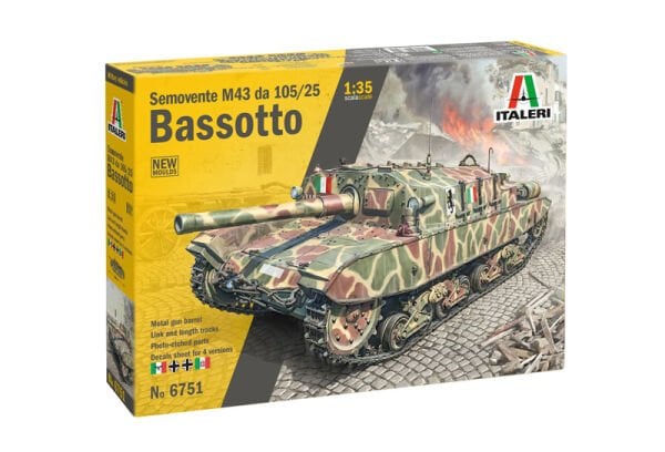 Semovente M43 da 105/25 Bassotto