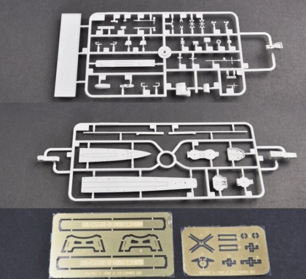 1/700 German Zerstorser Z-21 1940