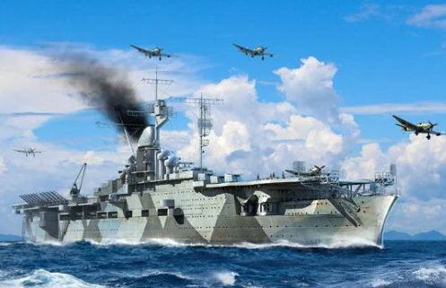 1/700 USS Ger.Navy Airc.Carrier DKM Graf Zeppelin