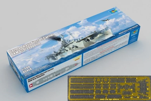 1/700 USS Ger.Navy Airc.Carrier DKM Graf Zeppelin