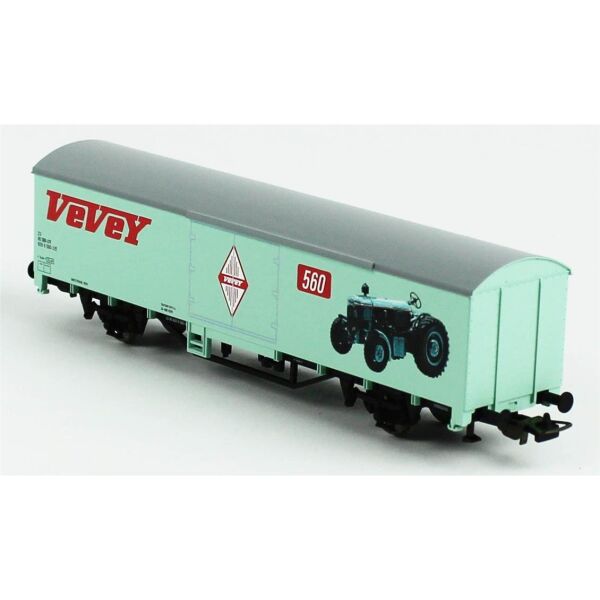 Piko (Classic) 54306 1/87 Ölçek,  Vevey, Kapalı Kasalı, SBB 3.Dönem, Model Tren Yük Vagonu