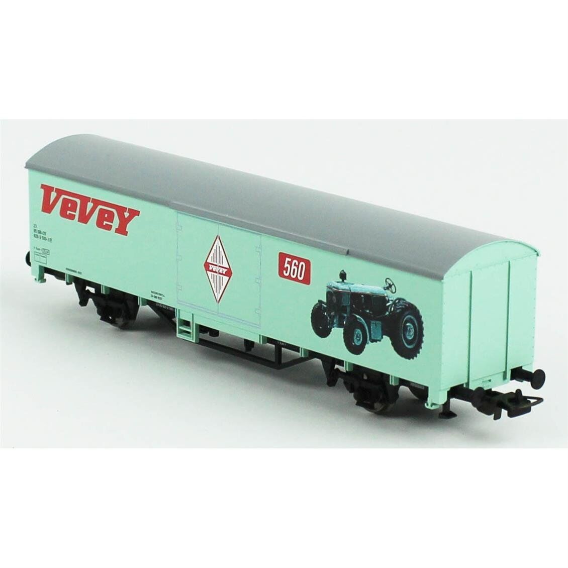 Piko (Classic) 54306 1/87 Ölçek,  Vevey, Kapalı Kasalı, SBB 3.Dönem, Model Tren Yük Vagonu